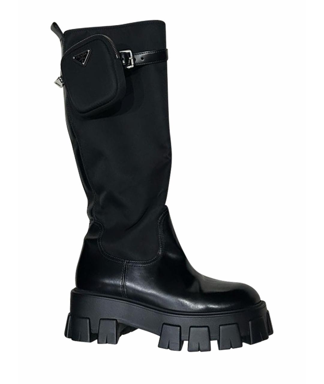 PRADA Черные сапоги, фото 1