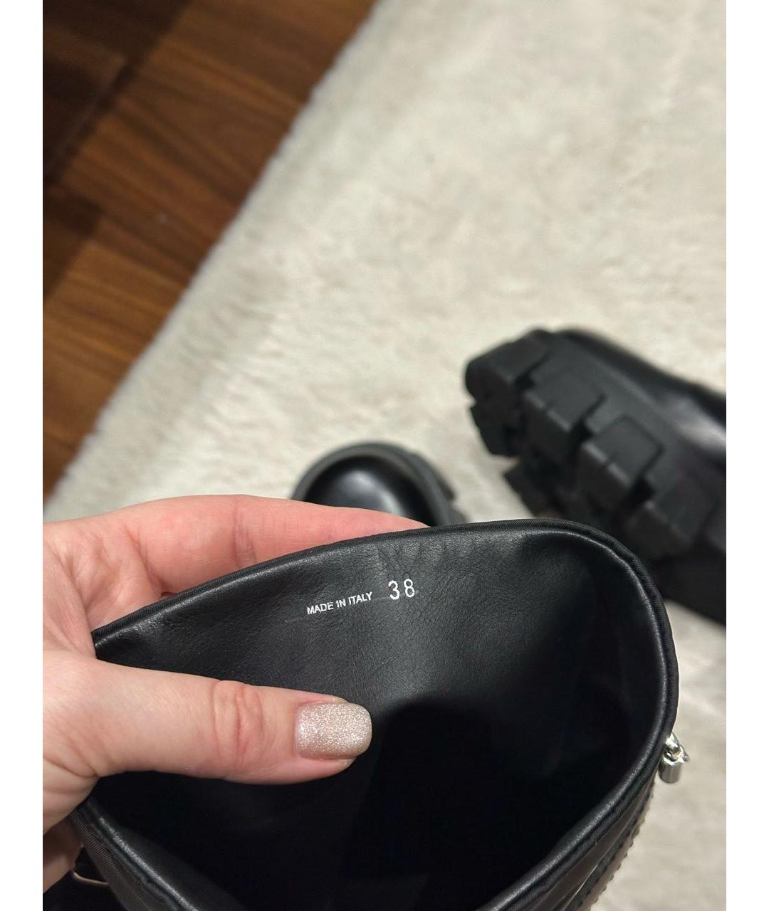 PRADA Черные сапоги, фото 5