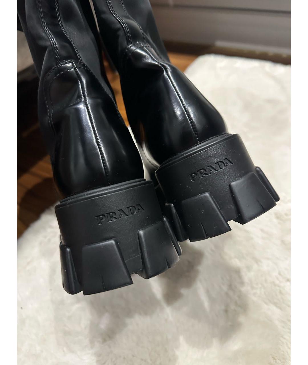 PRADA Черные сапоги, фото 8
