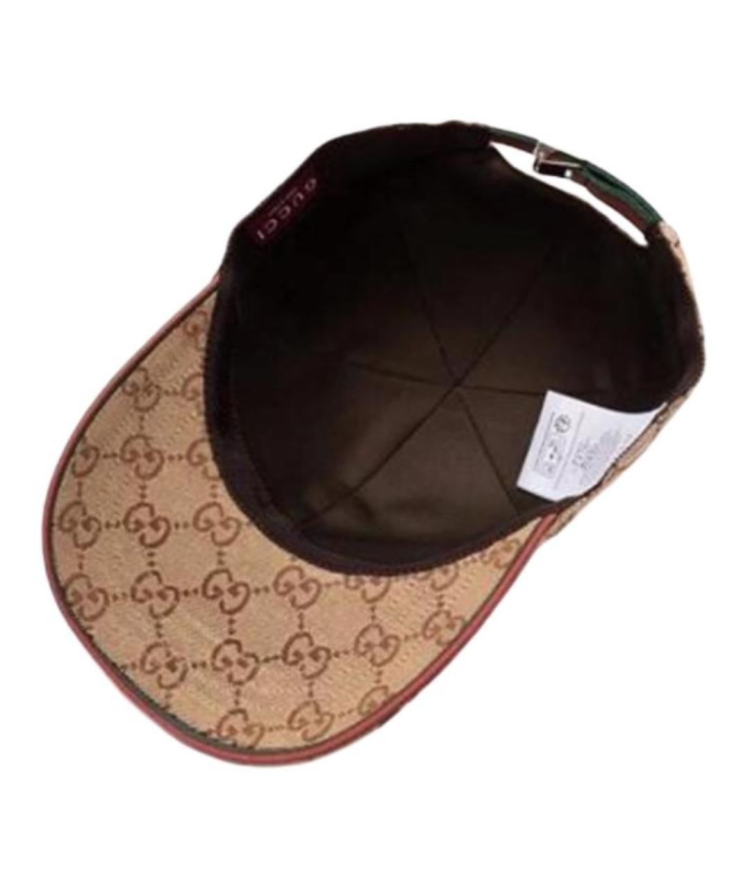 GUCCI Коричневая кепка, фото 3