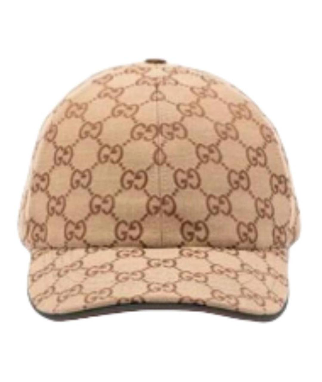 GUCCI Коричневая кепка, фото 1