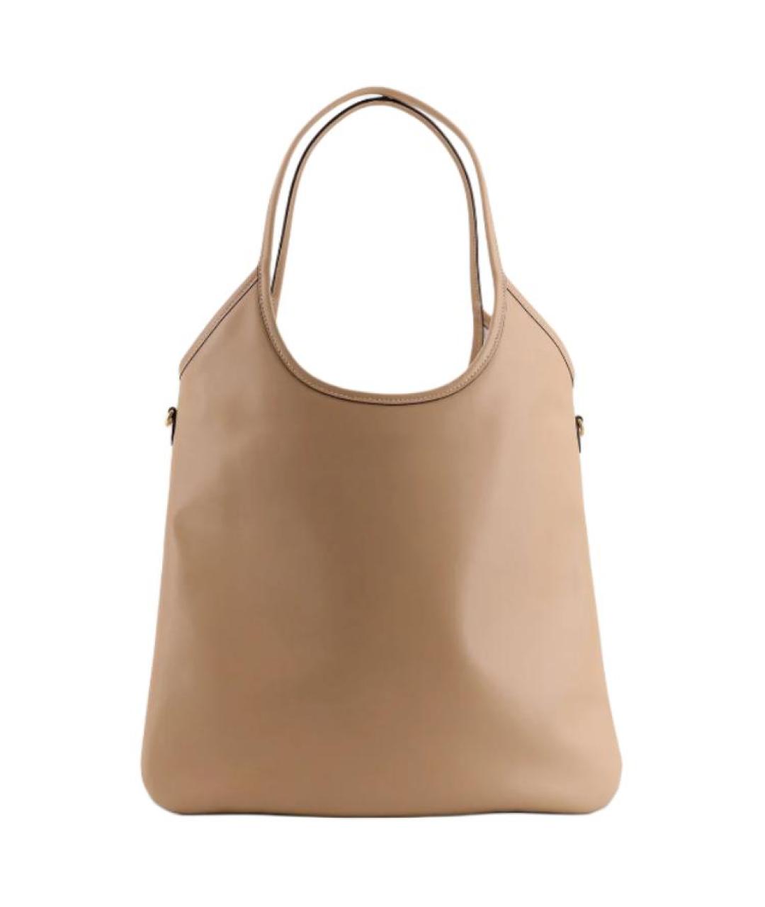 MIU MIU Коричневая кожаная сумка через плечо, фото 3