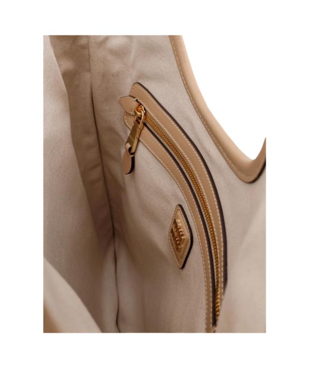 MIU MIU Коричневая кожаная сумка через плечо, фото 5