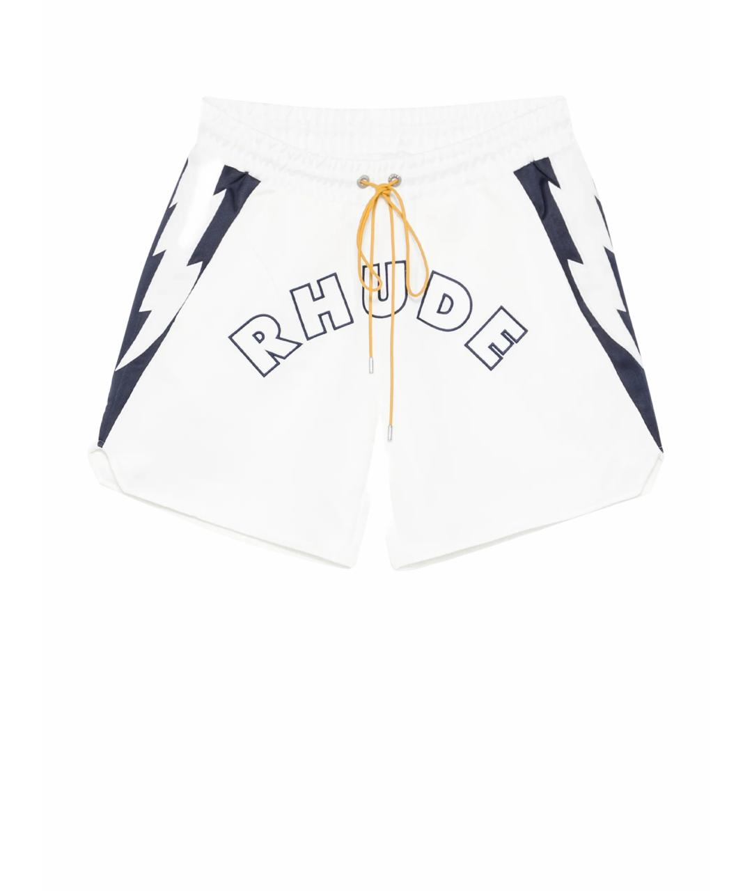 RHUDE Белые шорты, фото 1