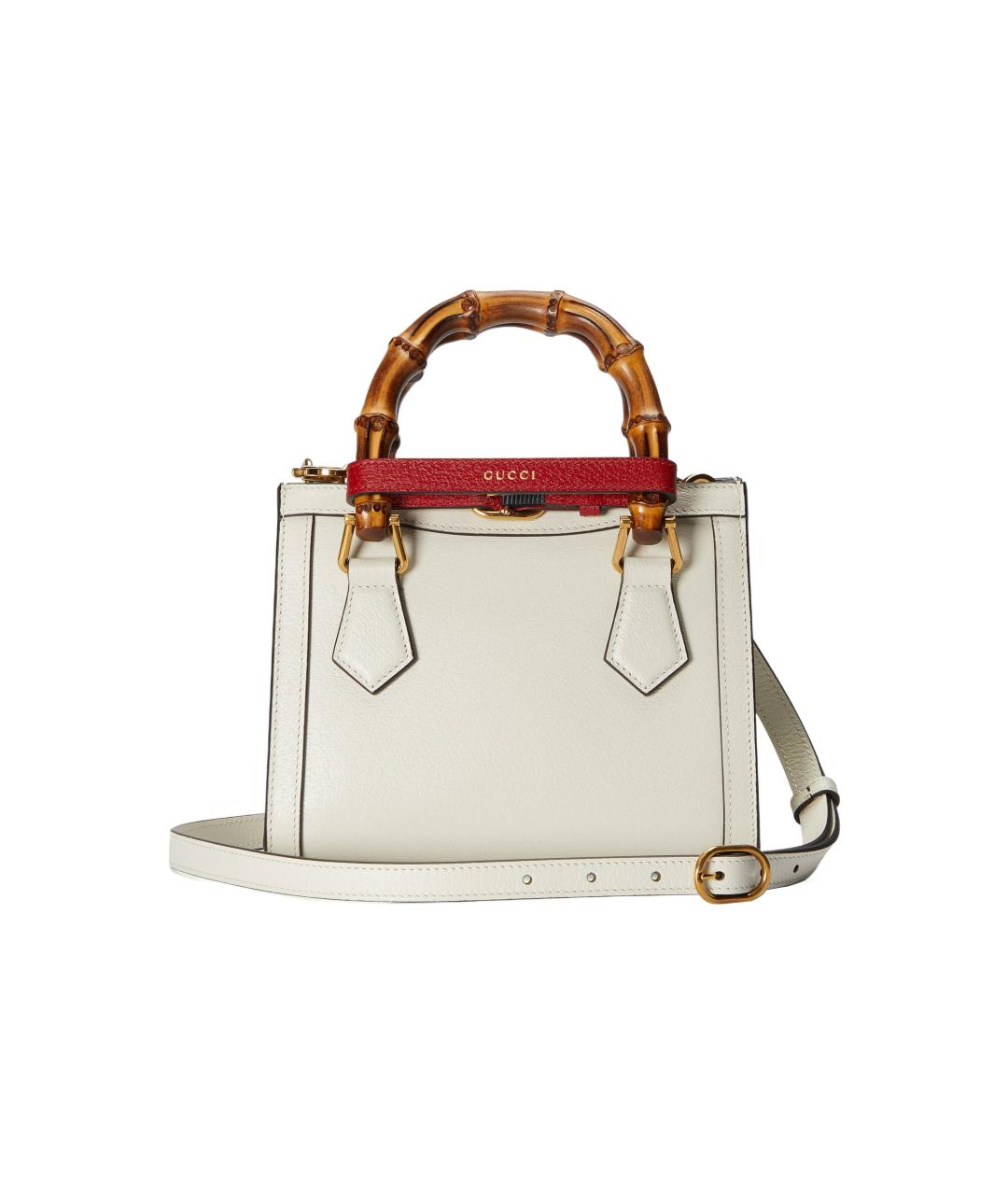 GUCCI Бежевая кожаная сумка через плечо, фото 3