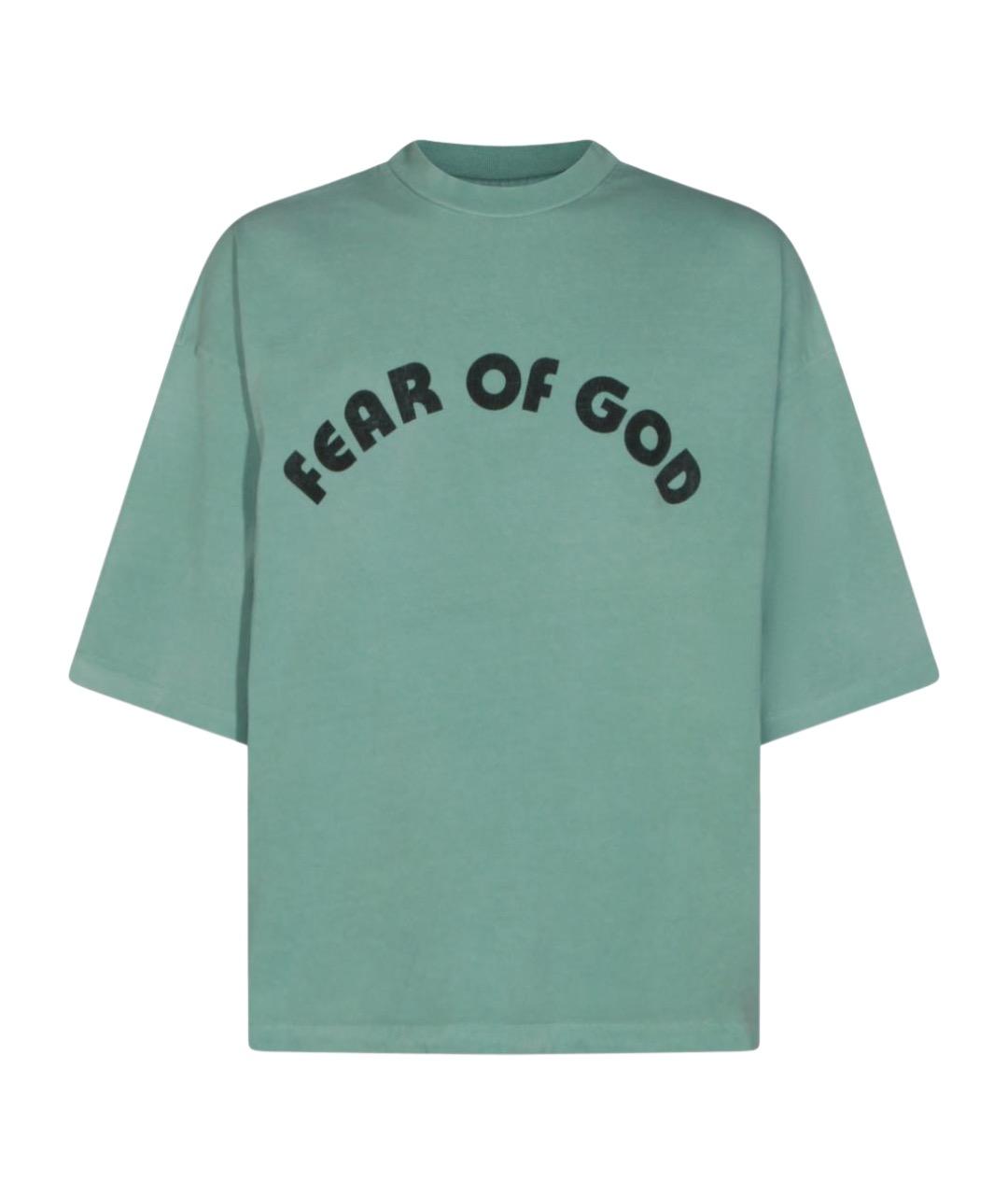 FEAR OF GOD Хлопковая футболка, фото 1