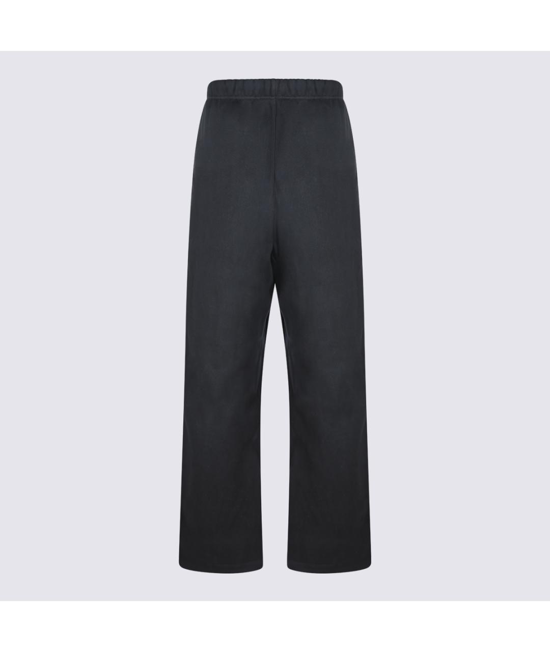 FEAR OF GOD ESSENTIALS Черные хлопковые повседневные брюки, фото 2