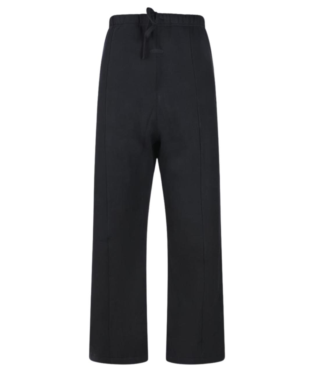 FEAR OF GOD ESSENTIALS Черные хлопковые повседневные брюки, фото 1