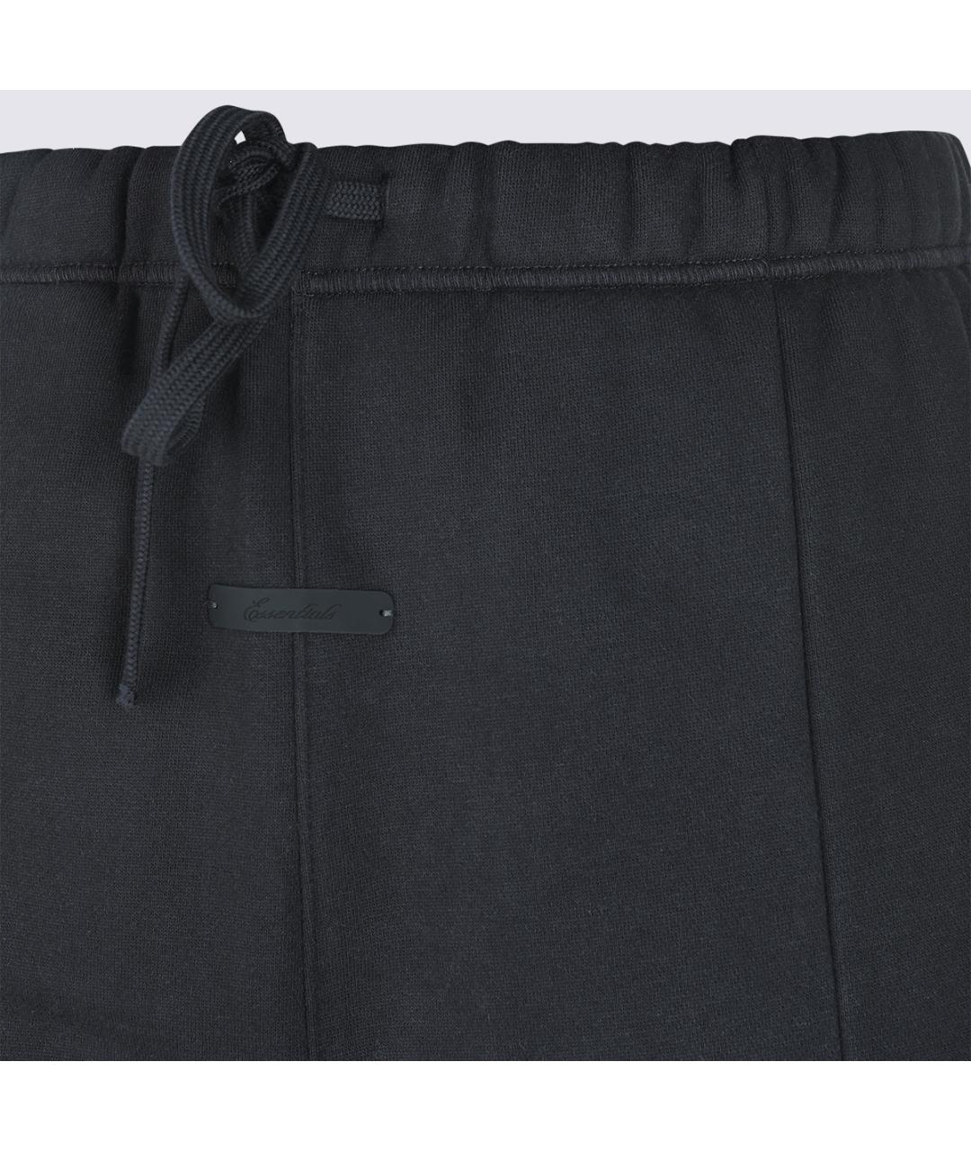 FEAR OF GOD ESSENTIALS Черные хлопковые повседневные брюки, фото 3