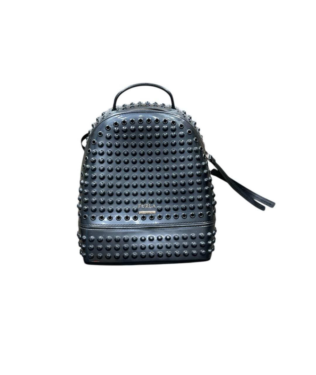 FURLA Антрацитовый рюкзак, фото 6