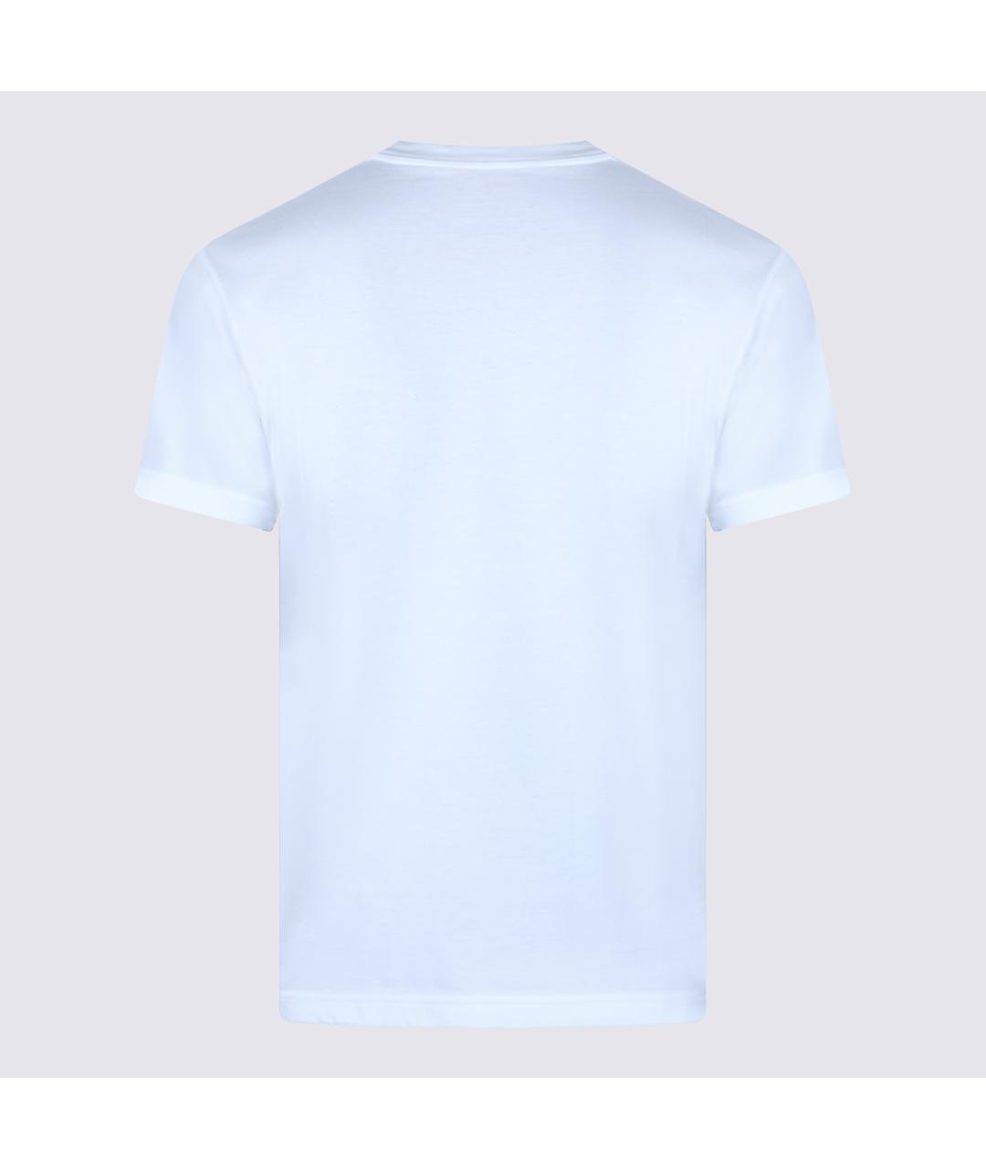 GUCCI Белая хлопковая футболка, фото 2