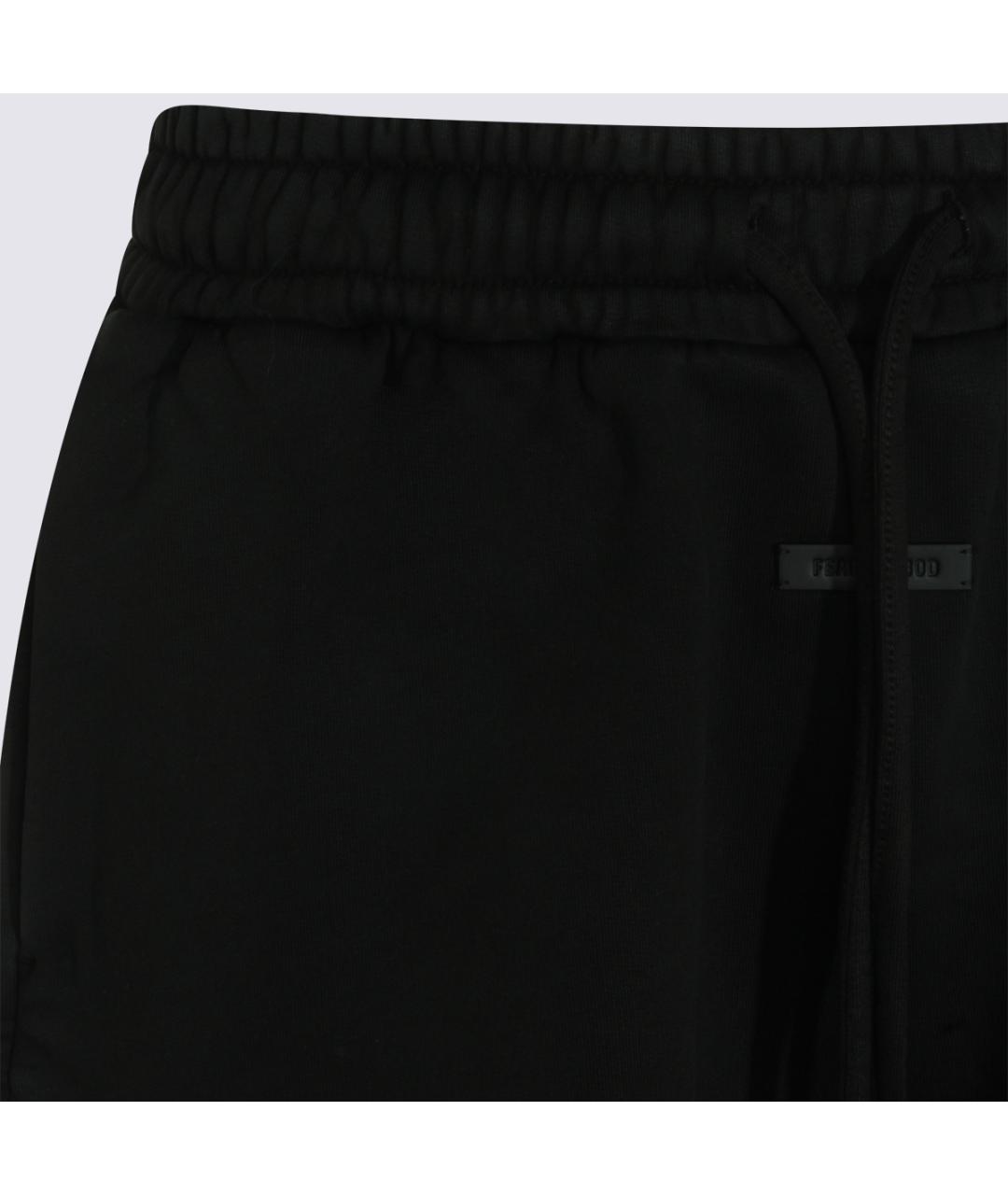 FEAR OF GOD Черные хлопковые шорты, фото 3
