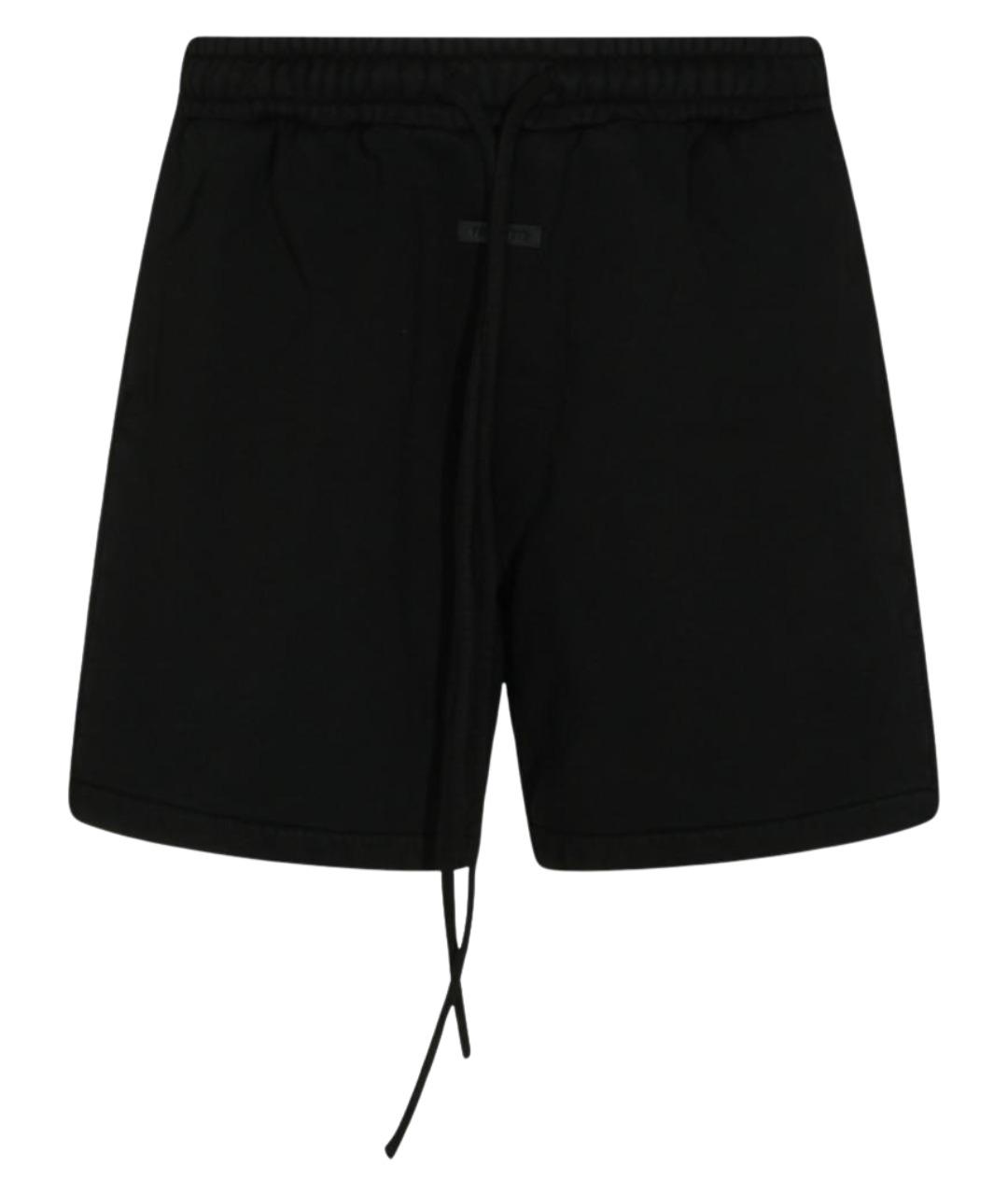 FEAR OF GOD Черные хлопковые шорты, фото 1
