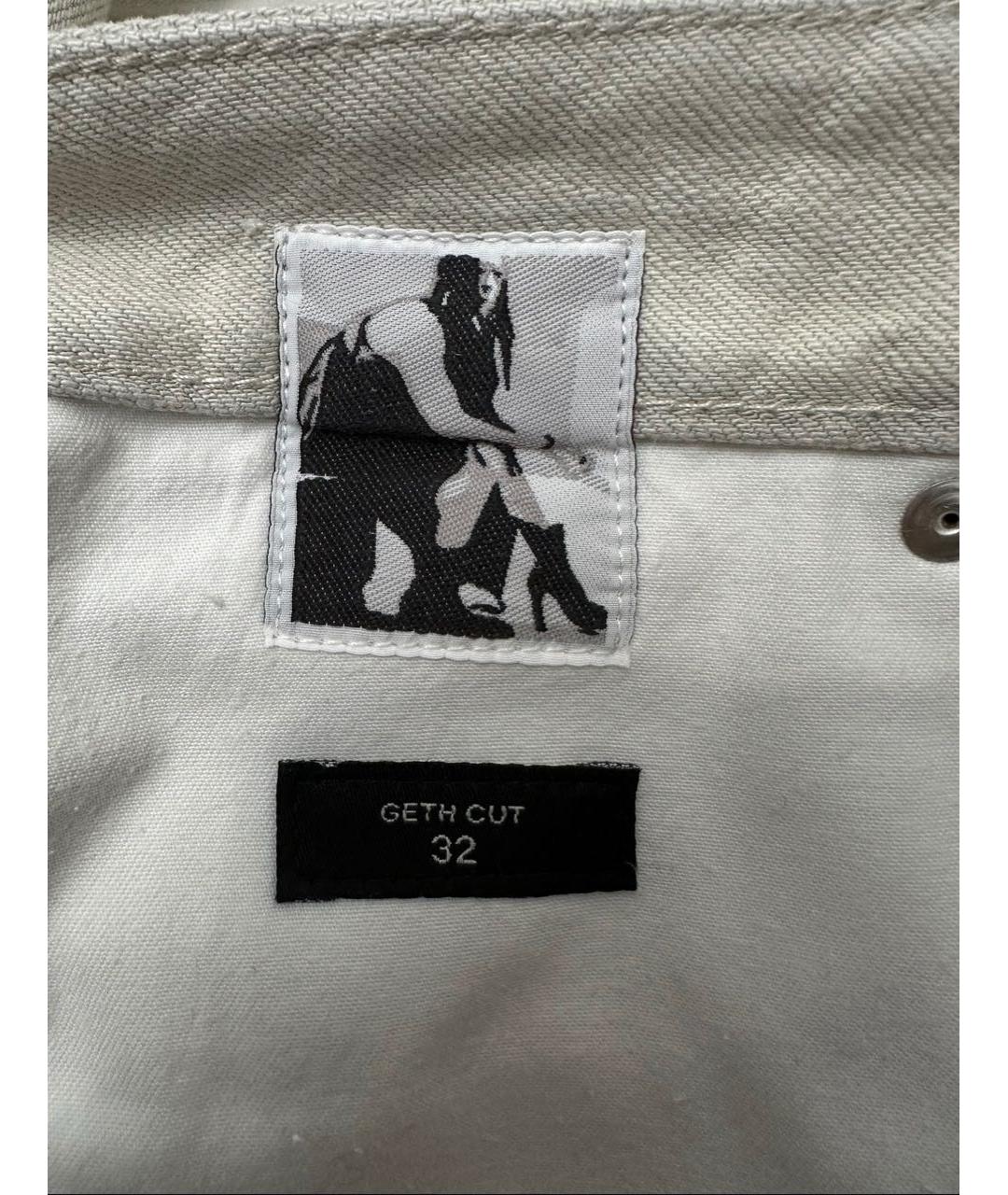 RICK OWENS DRKSHDW Хлопковые джинсы, фото 6