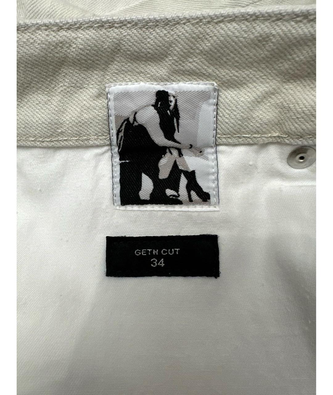 RICK OWENS DRKSHDW Хлопковые джинсы, фото 6