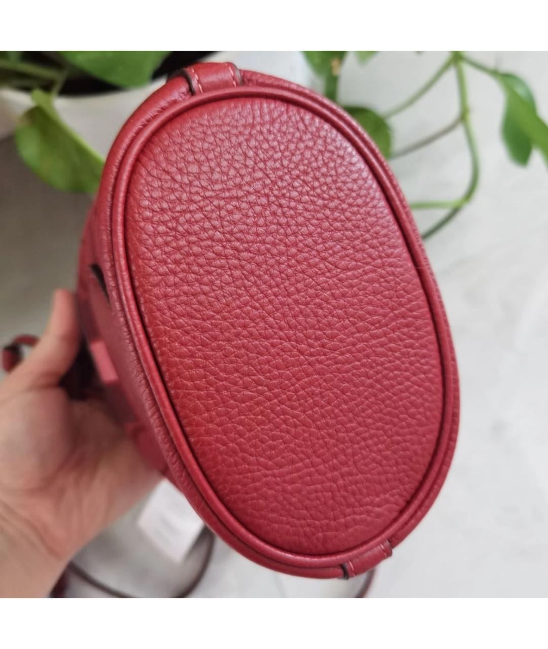 COACH Красная сумка тоут, фото 6