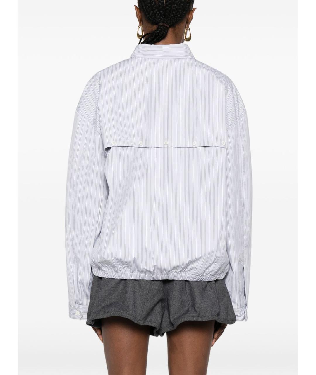 MIU MIU Серая хлопковая куртка, фото 4