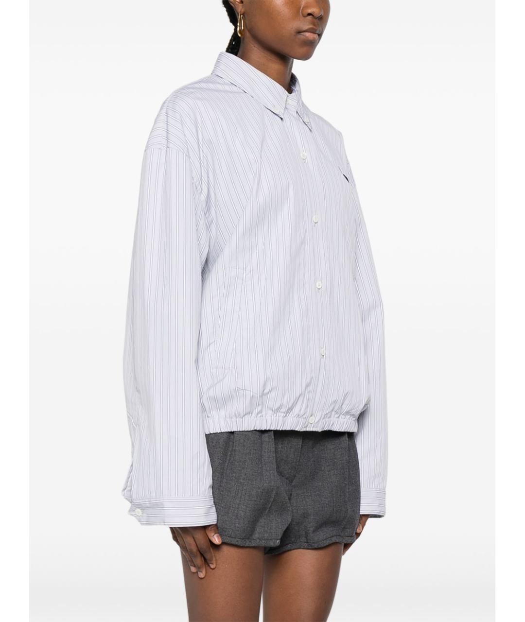 MIU MIU Серая хлопковая куртка, фото 5