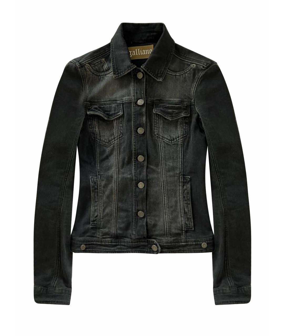 JOHN GALLIANO Серая деним куртка, фото 1