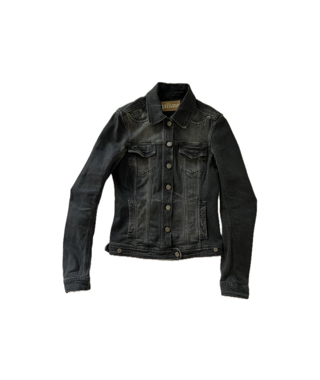 JOHN GALLIANO Серая деним куртка, фото 5