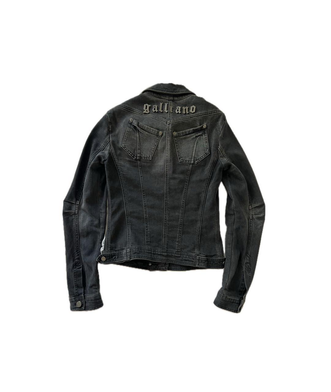 JOHN GALLIANO Серая деним куртка, фото 2