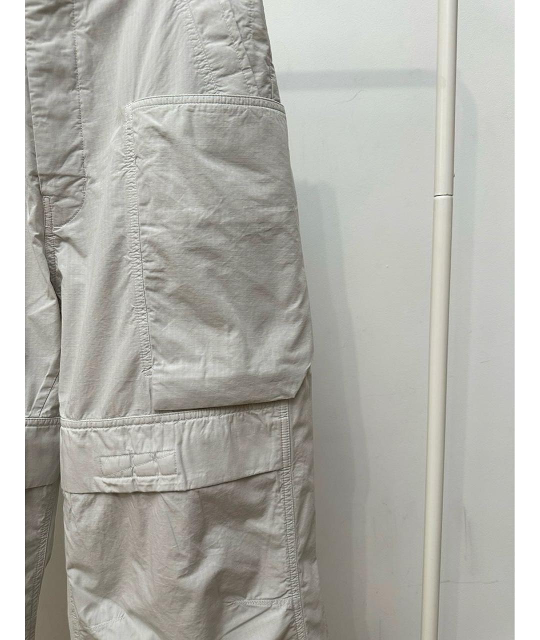 RICK OWENS DRKSHDW Бежевые хлопковые джинсы, фото 3