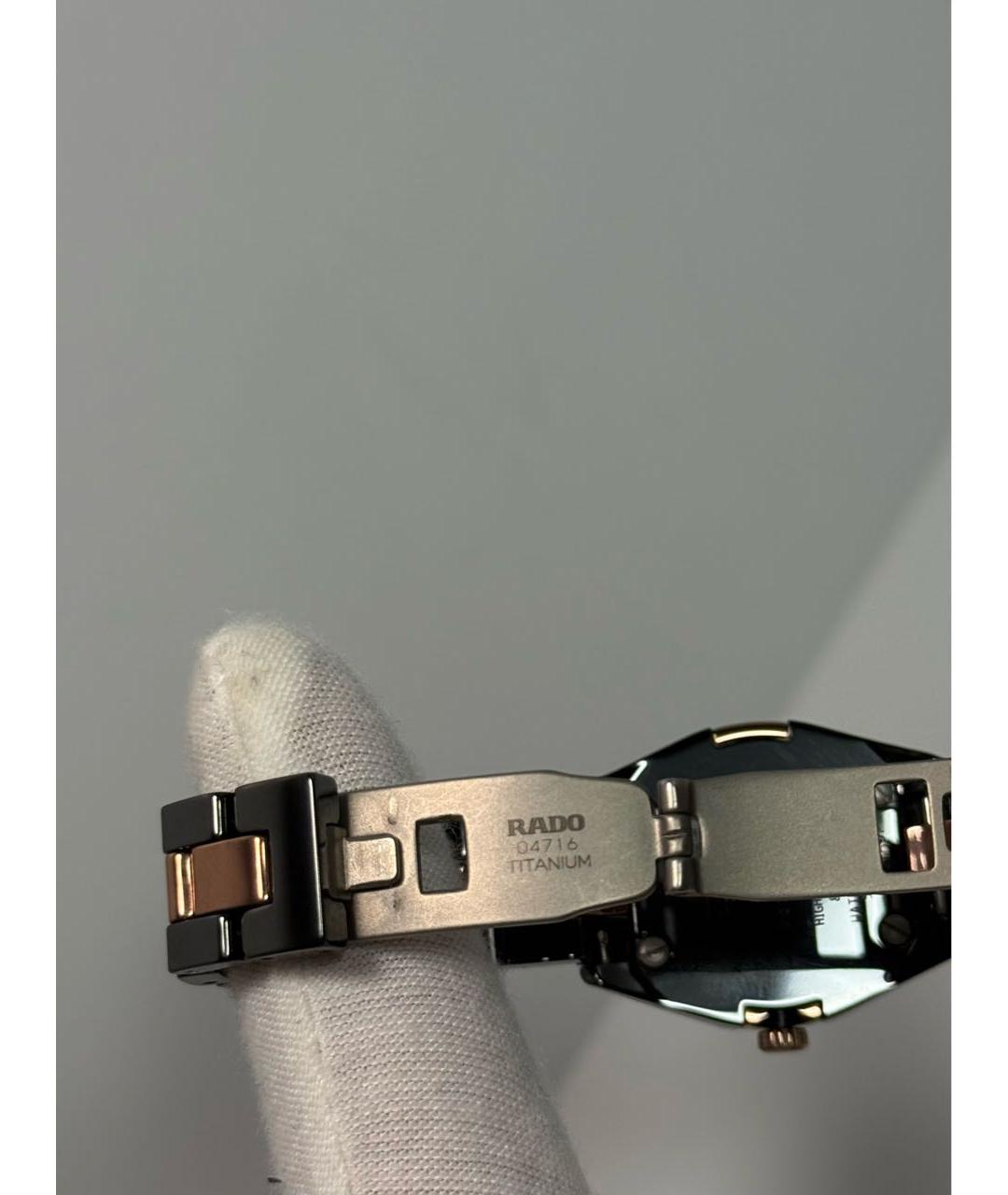 RADO Черные керамические часы, фото 6