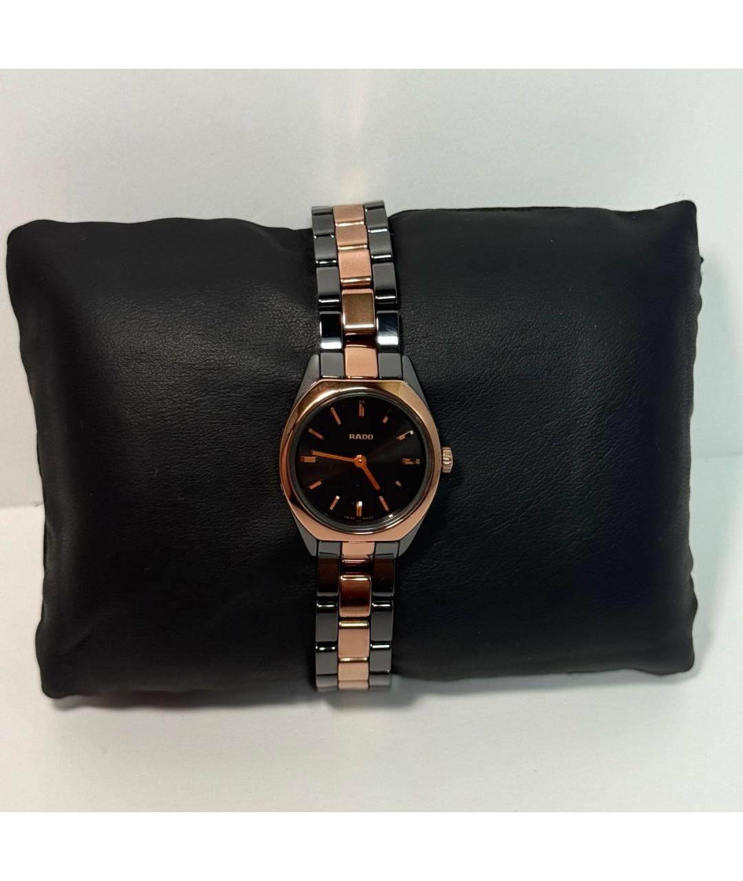RADO Черные керамические часы, фото 7