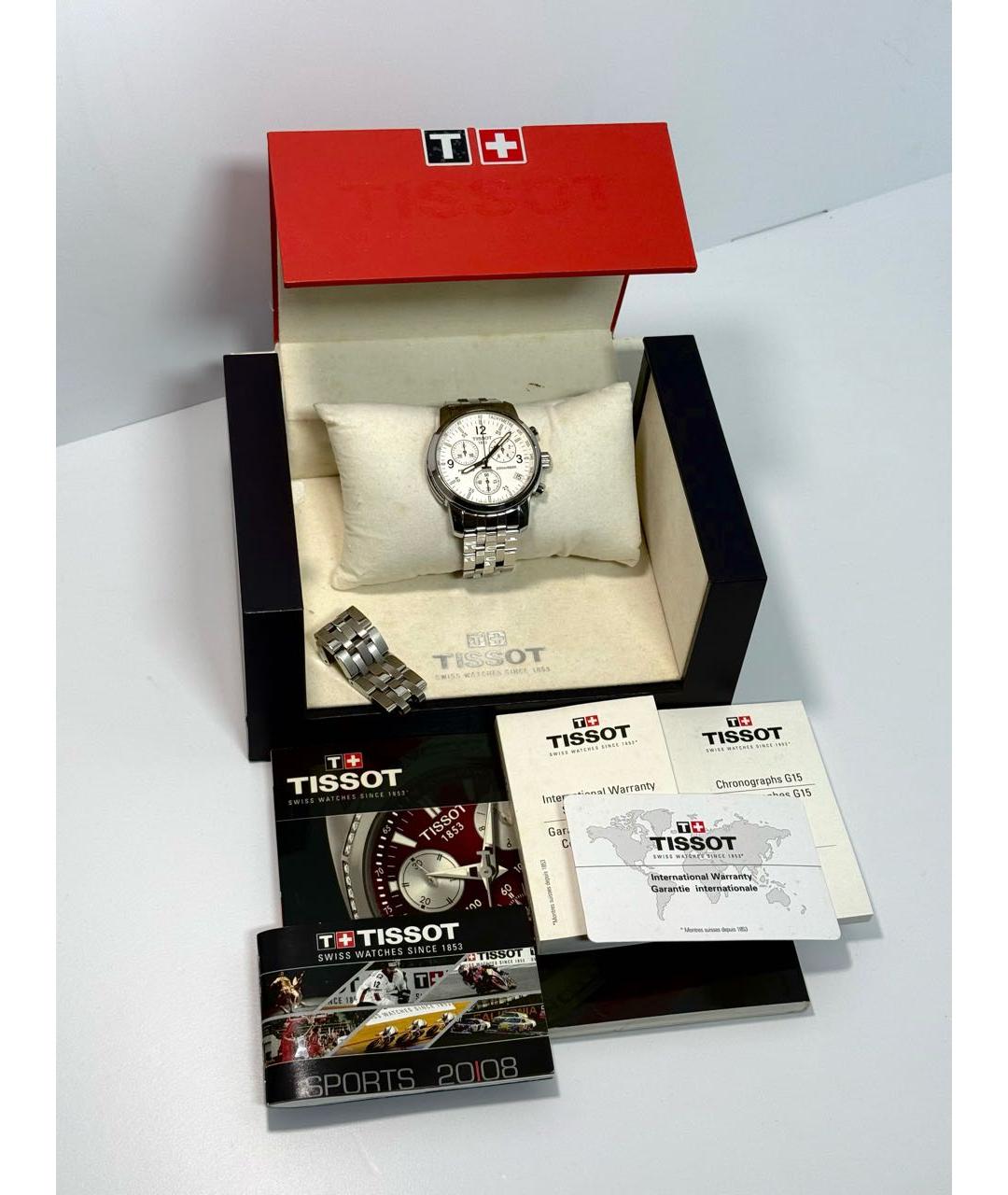 TISSOT Серые стальные часы, фото 4