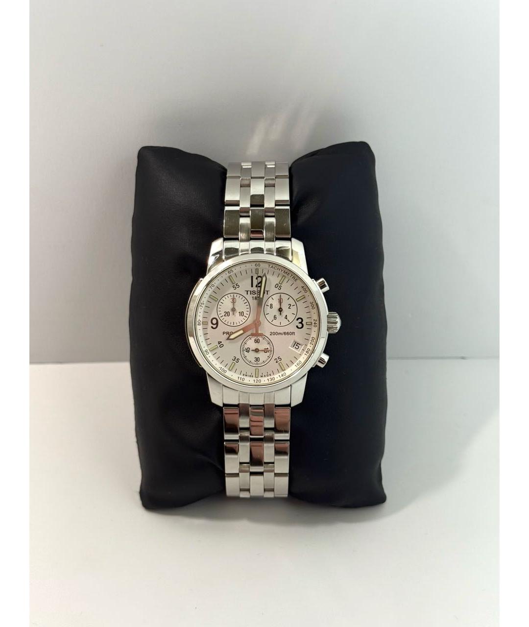 TISSOT Серые стальные часы, фото 5