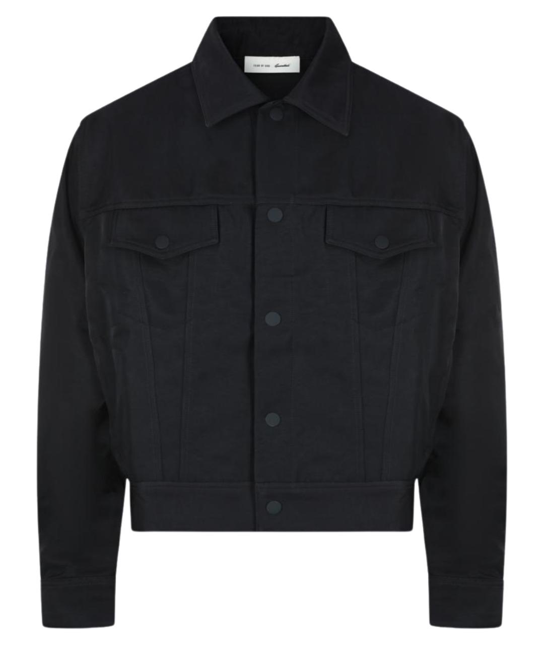 FEAR OF GOD ESSENTIALS Черная куртка, фото 1