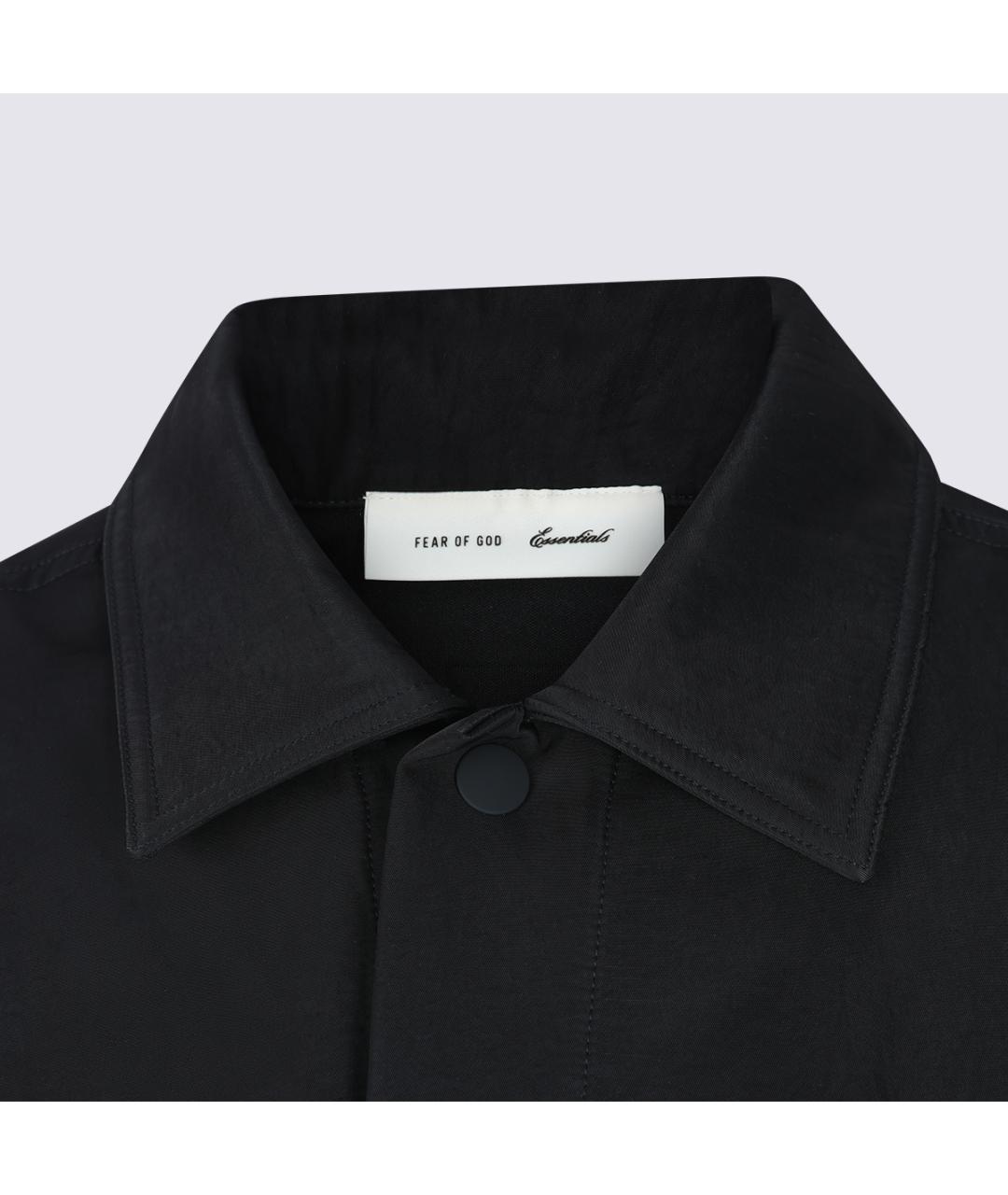 FEAR OF GOD ESSENTIALS Черная куртка, фото 3
