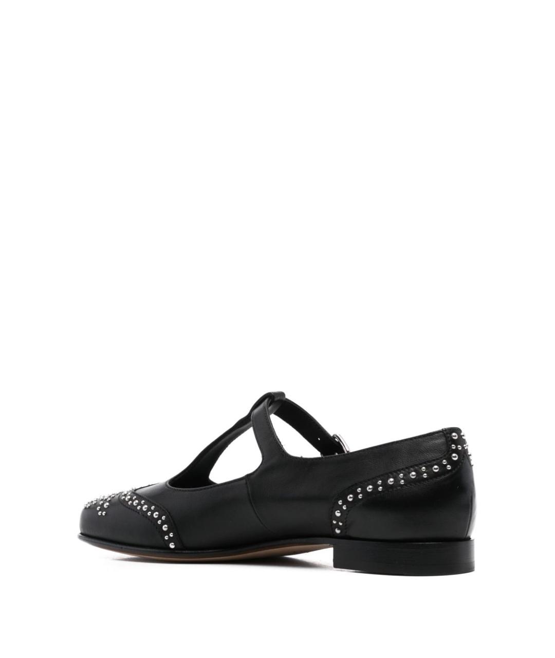 CHURCH'S Черные кожаные балетки, фото 2