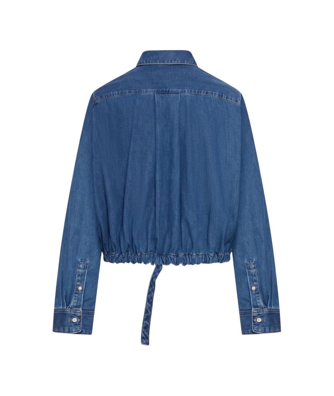 LOEWE Синяя хлопковая рубашка, фото 2