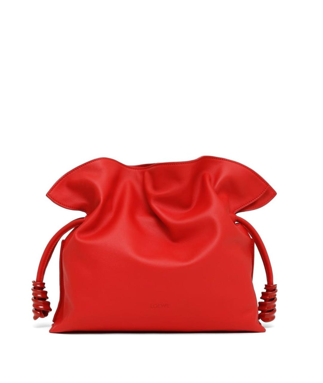 LOEWE Красная кожаная сумка через плечо, фото 1