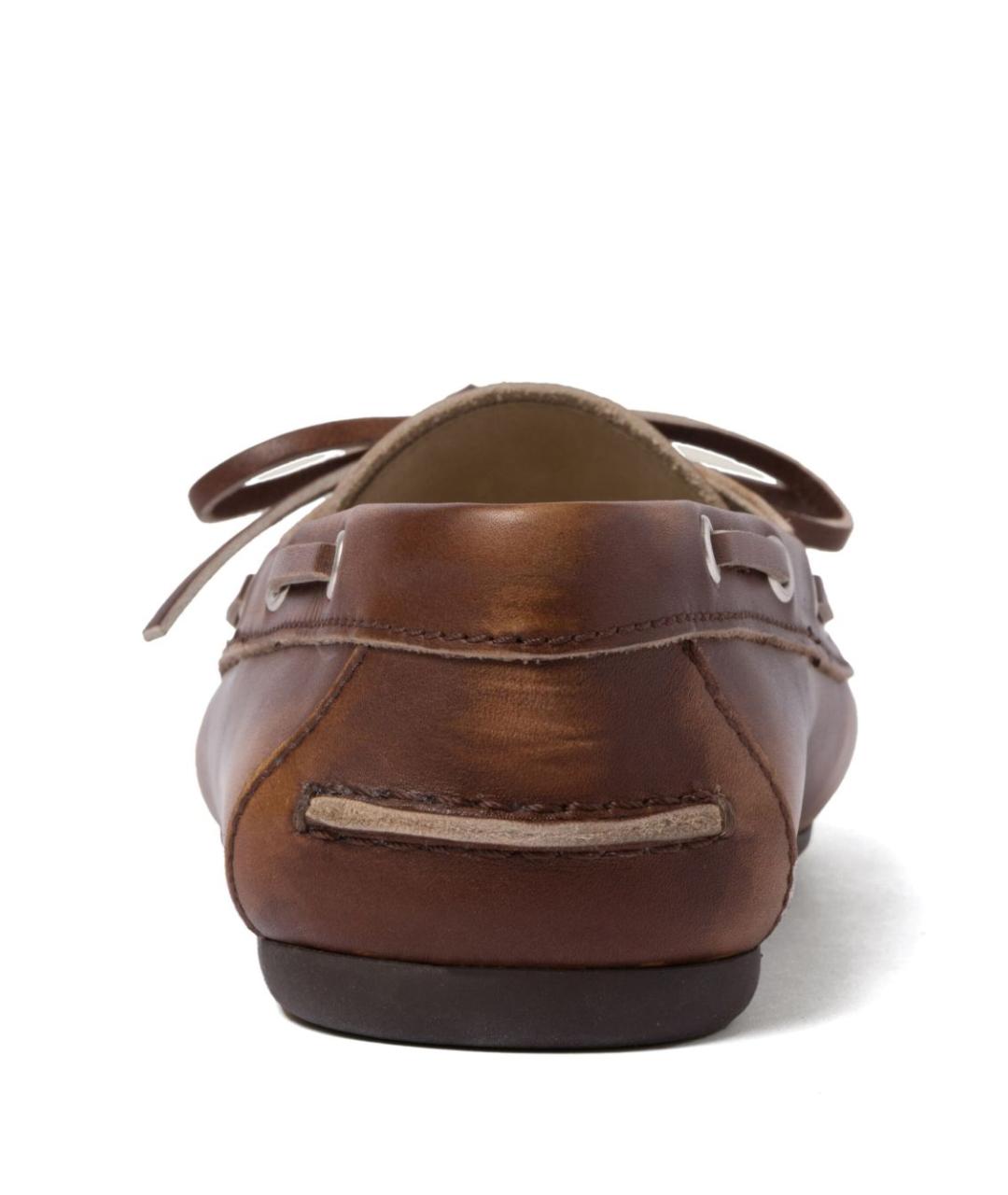 MIU MIU Коричневые кожаные лоферы, фото 3