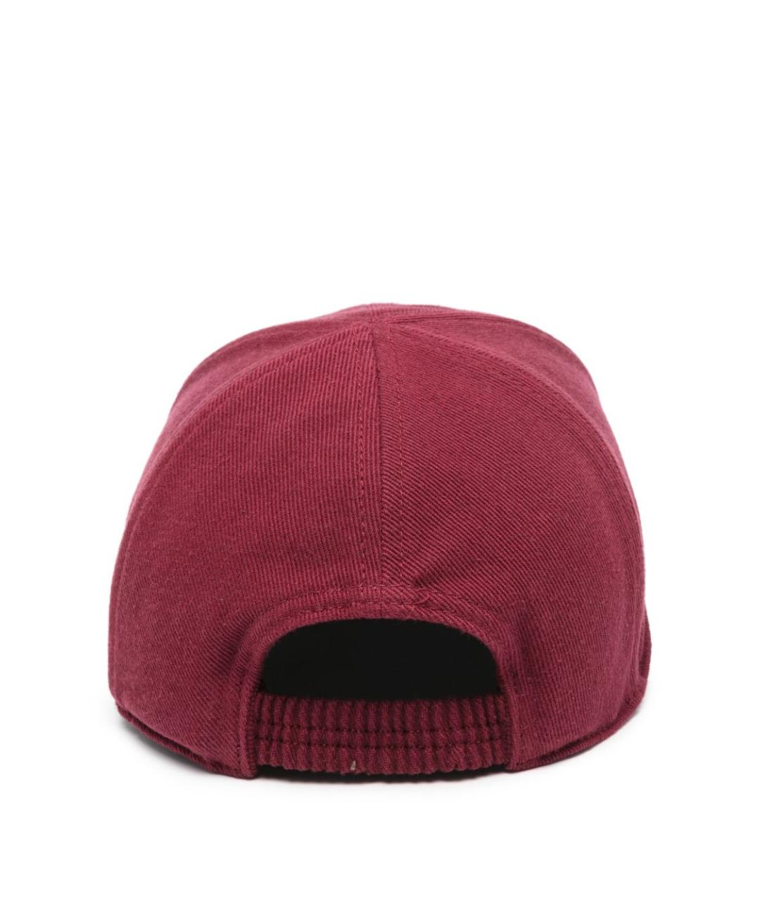 MIU MIU Красная хлопковая кепка, фото 3