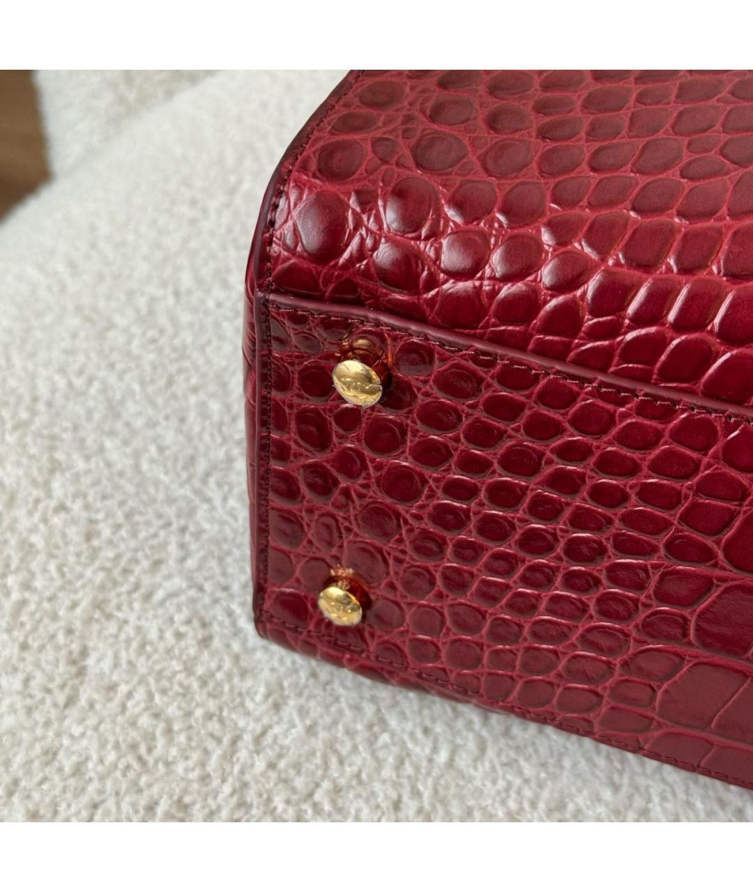 CHANEL Кожаная сумка с короткими ручками, фото 6