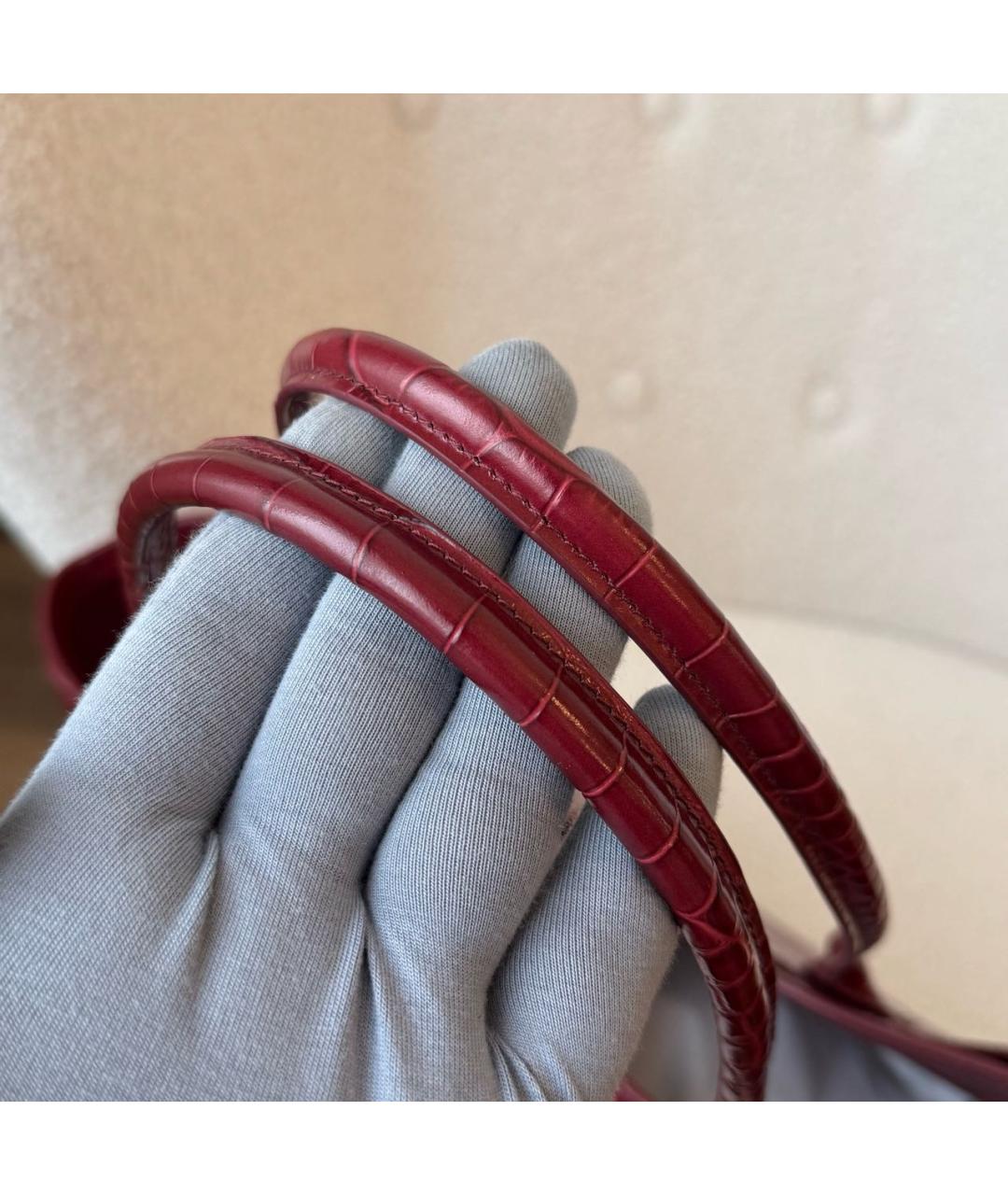 CHANEL Кожаная сумка с короткими ручками, фото 4