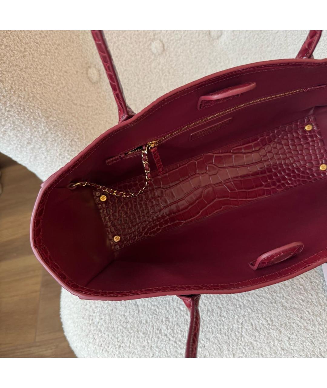 CHANEL Кожаная сумка с короткими ручками, фото 7