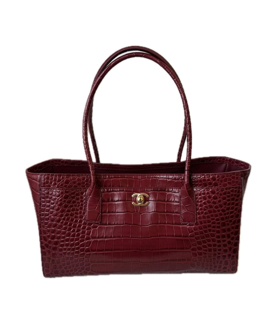 CHANEL Кожаная сумка с короткими ручками, фото 8