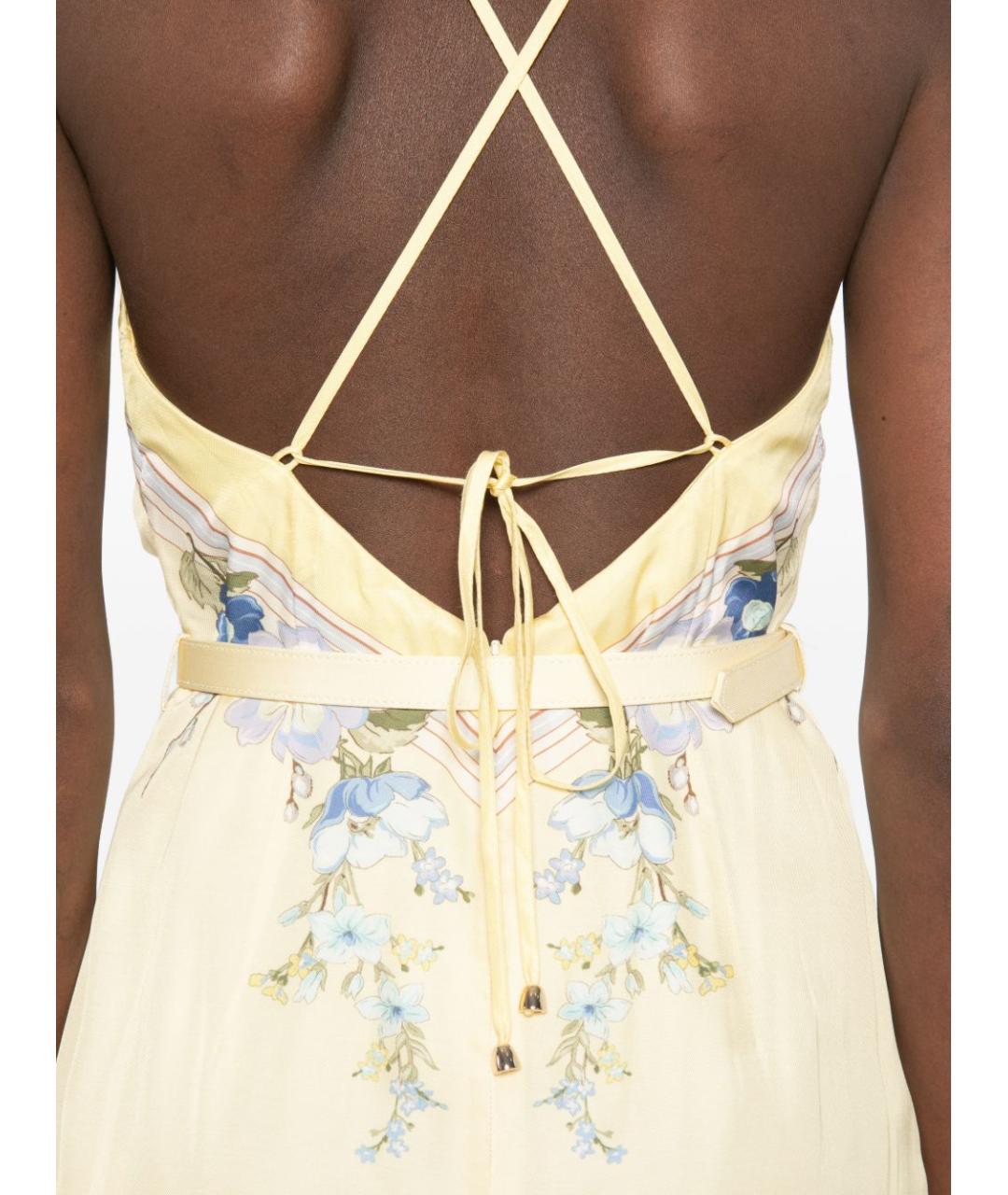 SELF-PORTRAIT Желтое платье, фото 5