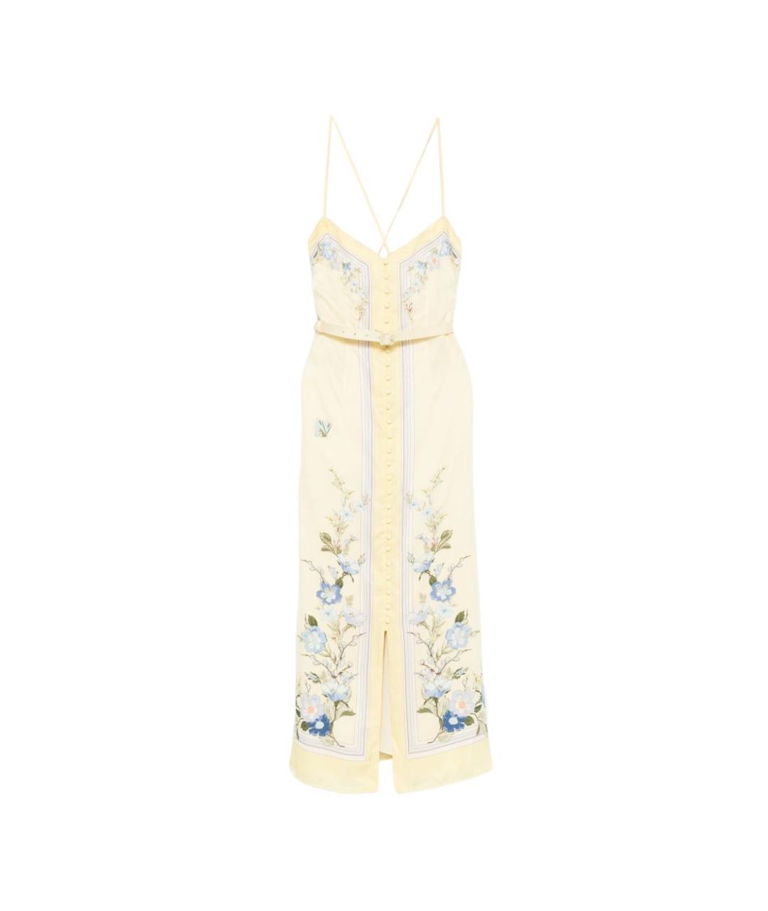 SELF-PORTRAIT Желтое платье, фото 1