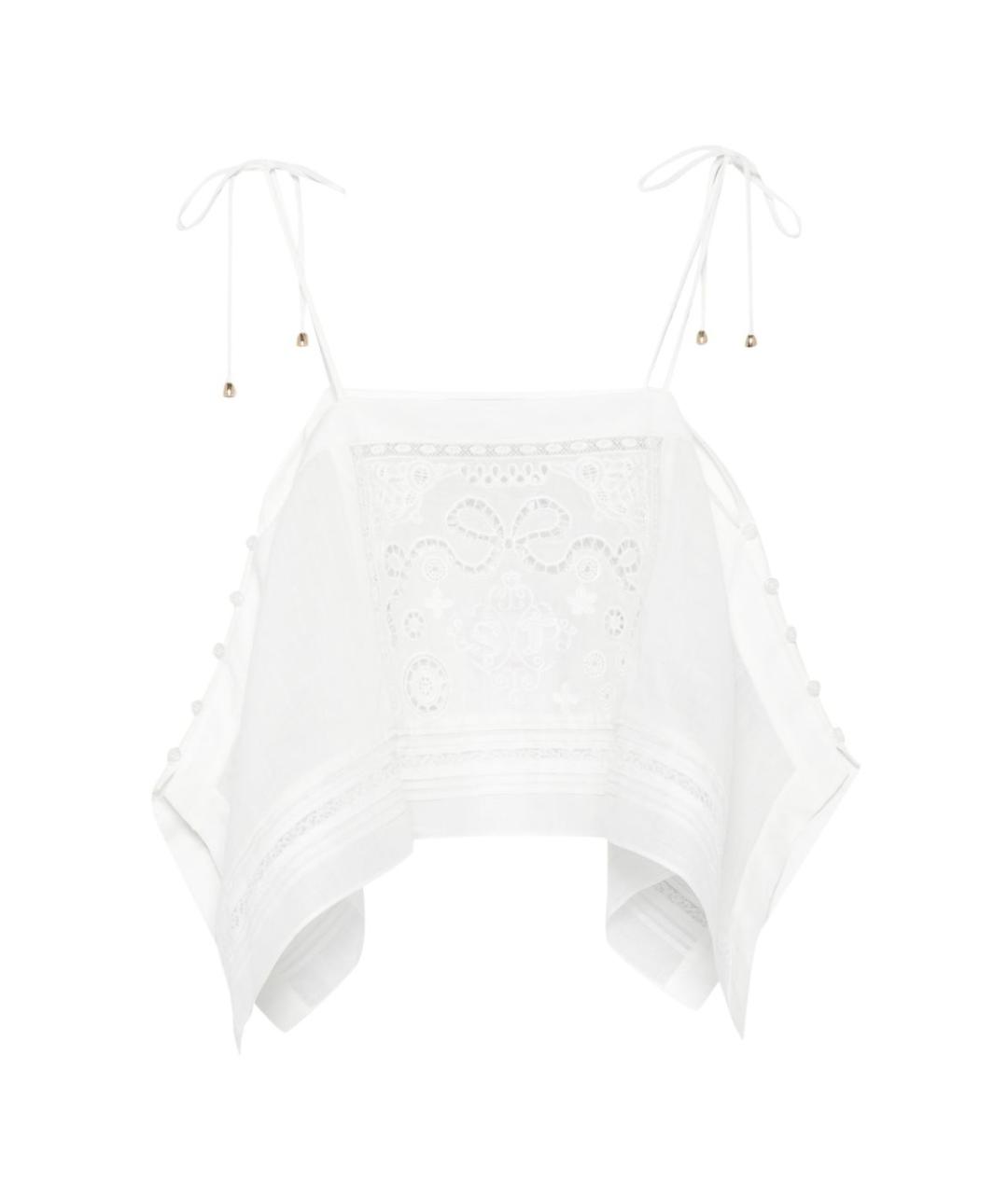 SELF-PORTRAIT Белая майка, фото 1