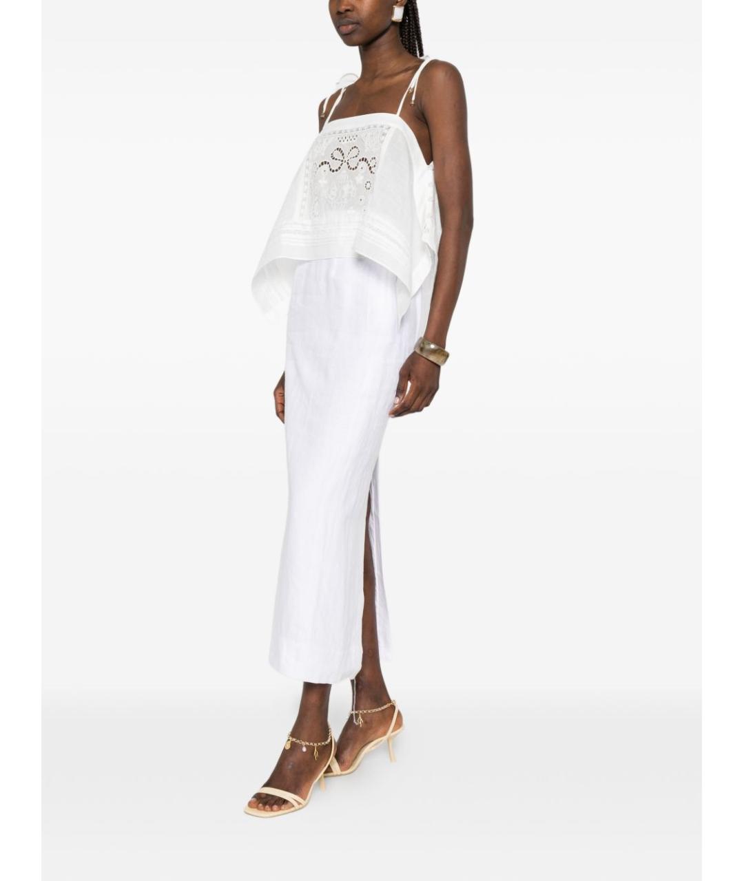 SELF-PORTRAIT Белая майка, фото 3