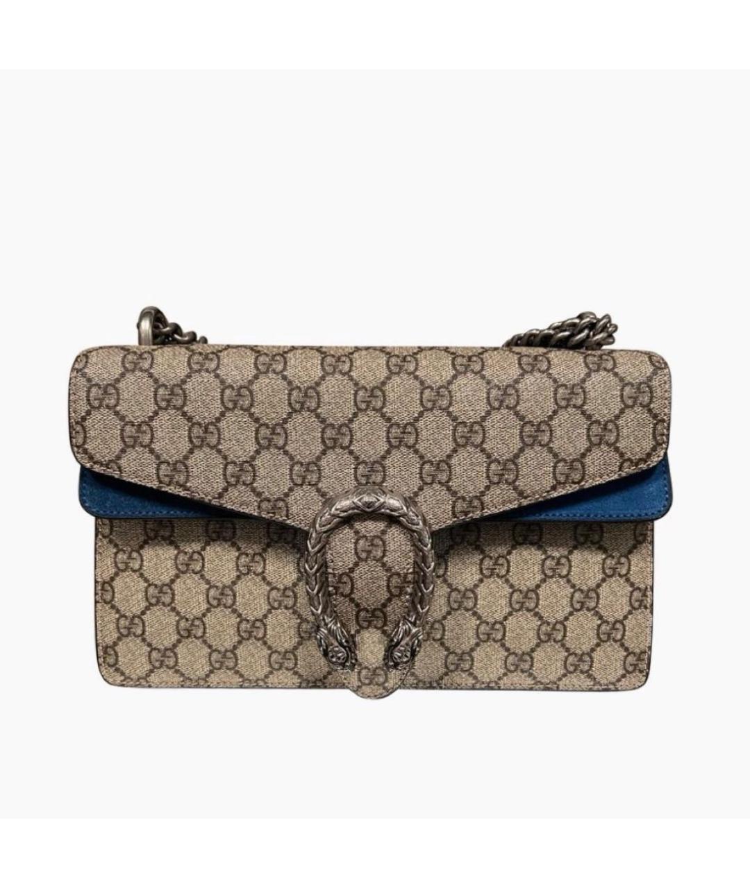 GUCCI Синяя сумка через плечо, фото 9