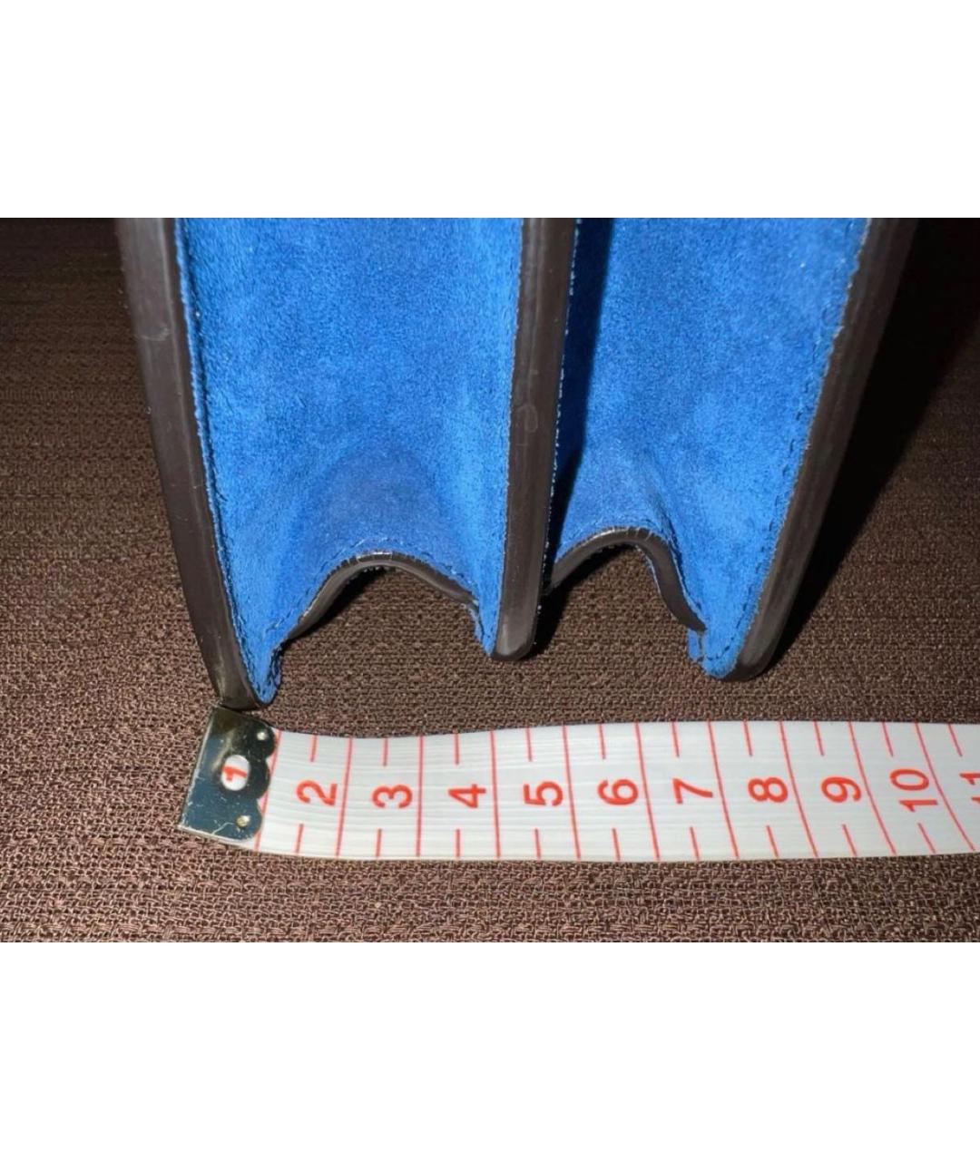 GUCCI Синяя сумка через плечо, фото 8