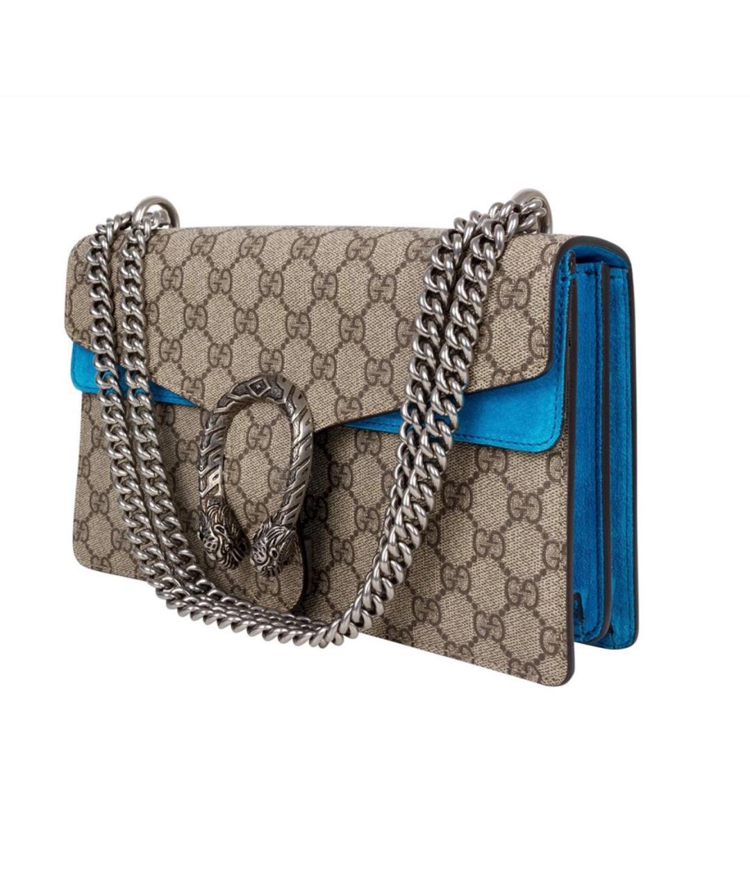 GUCCI Синяя сумка через плечо, фото 2