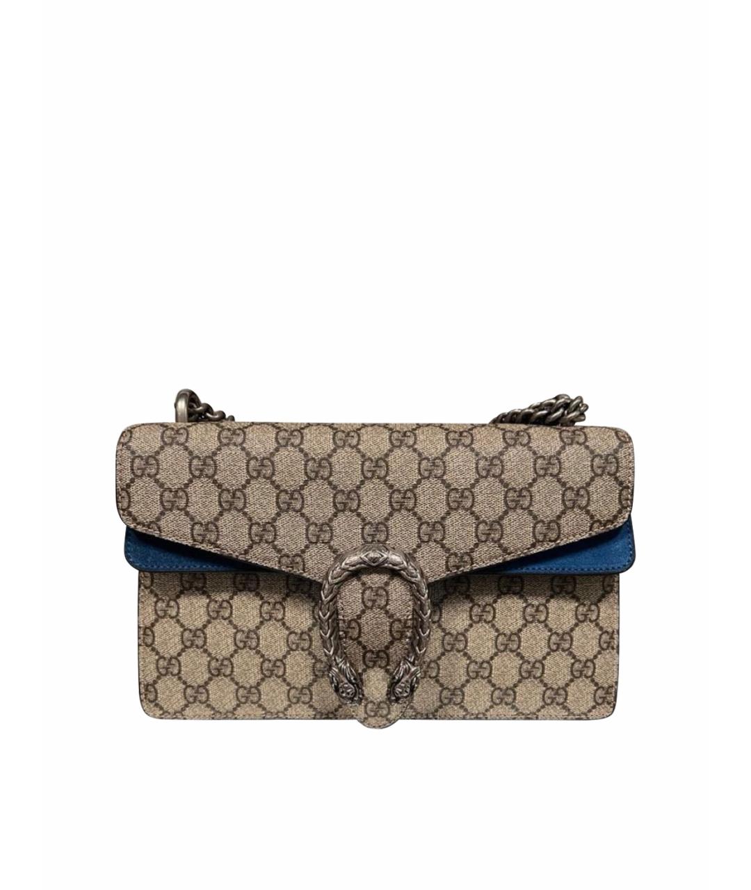 GUCCI Синяя сумка через плечо, фото 1