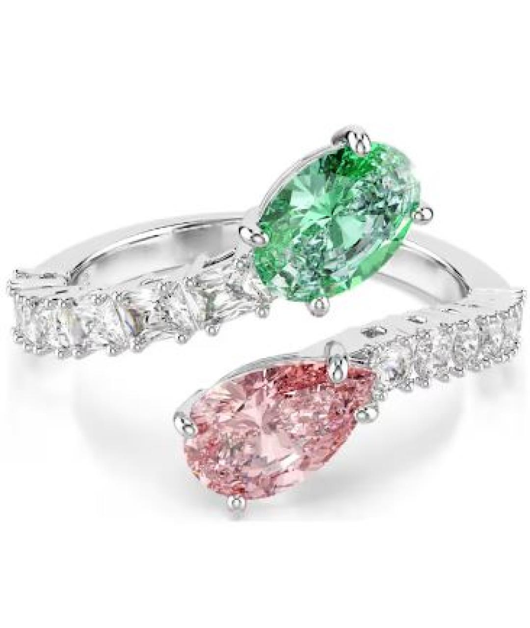 SWAROVSKI Серебряное металлическое кольцо, фото 1